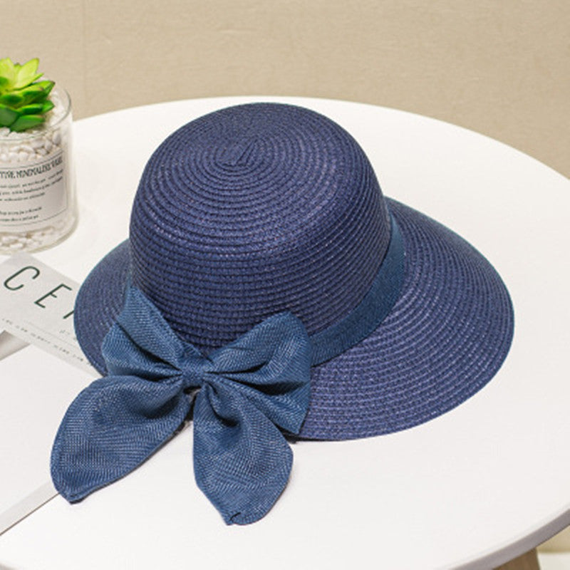 Sun Hat All-match Korean Style Foldable Straw Hat Sun Hat