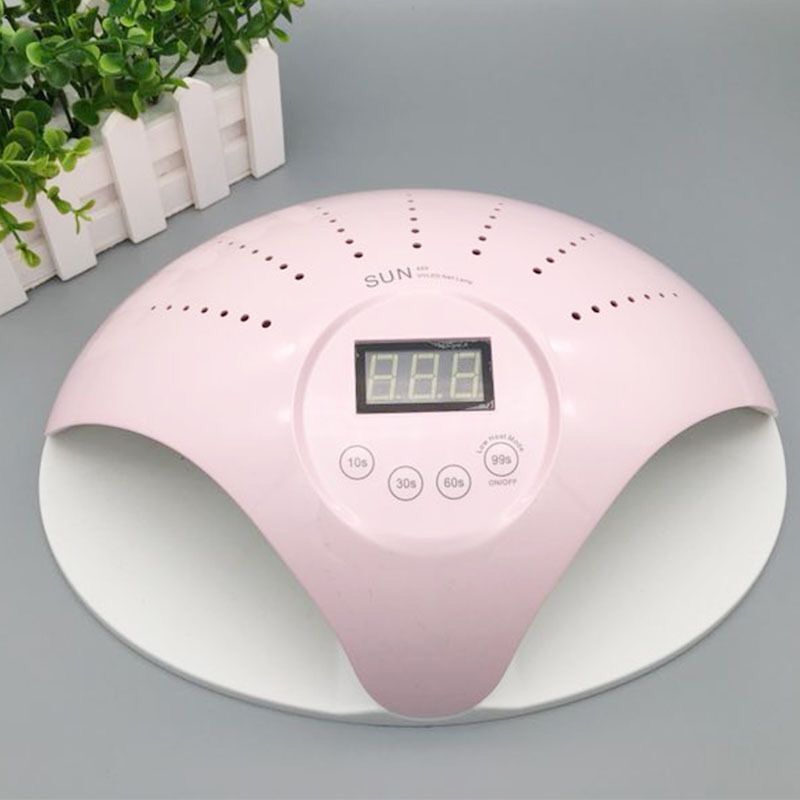 Lampe de luminothérapie double pour nail art, vernis à ongles, colle, sèche-mains