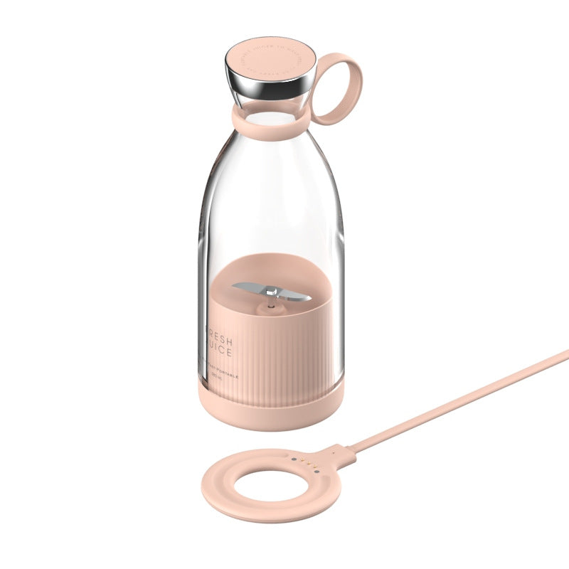 Licuadora eléctrica de 350ML, mezcladora, máquina recargable por USB