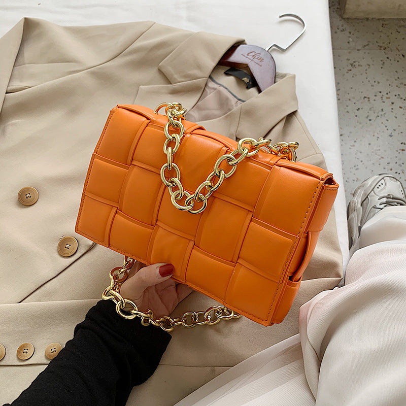 Sac messager polyvalent, sac cousu, petit sac coloré, sac à chaîne pour femme