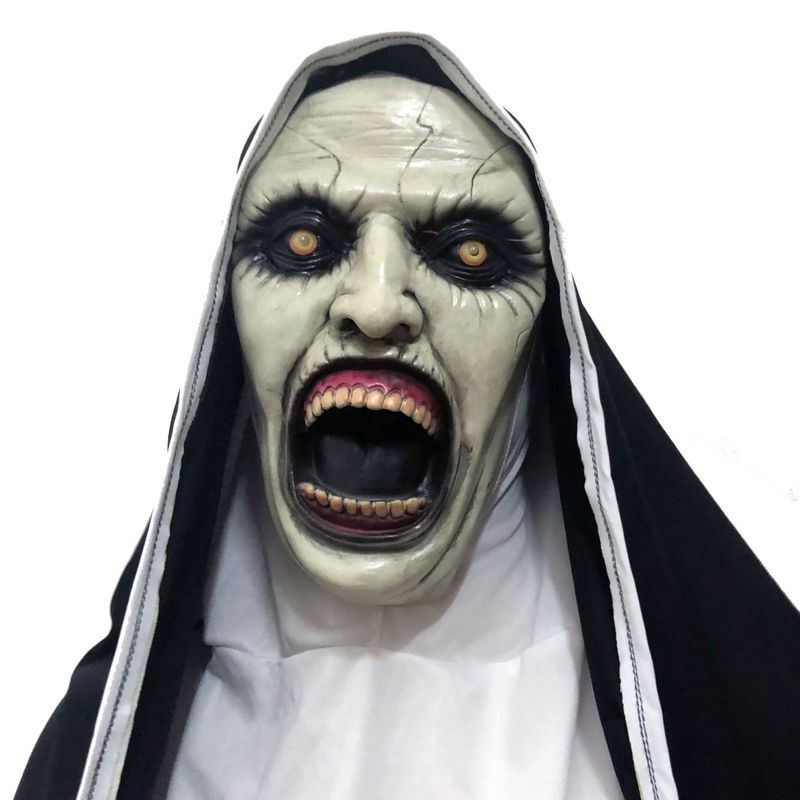 Masque de nonne effrayant pour Halloween