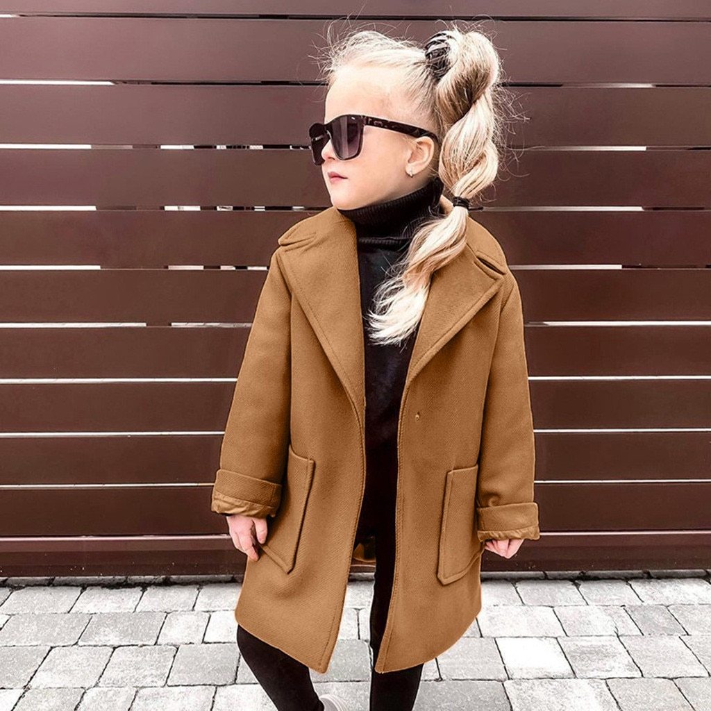 Manteau en laine pour enfant