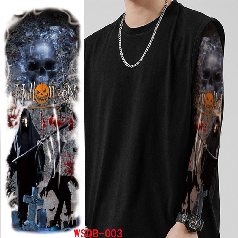 Autocollants de tatouage d'Halloween