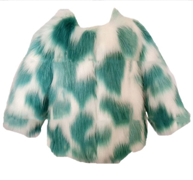 Nuevo abrigo de piel de invierno para niños