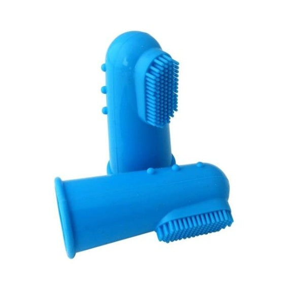 Cepillo de dientes de dedo súper suave para mascotas