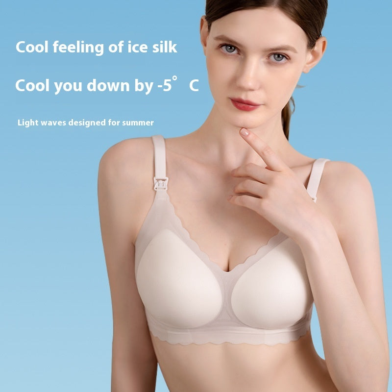 Soutien-gorge d'allaitement fin d'été pour femmes enceintes