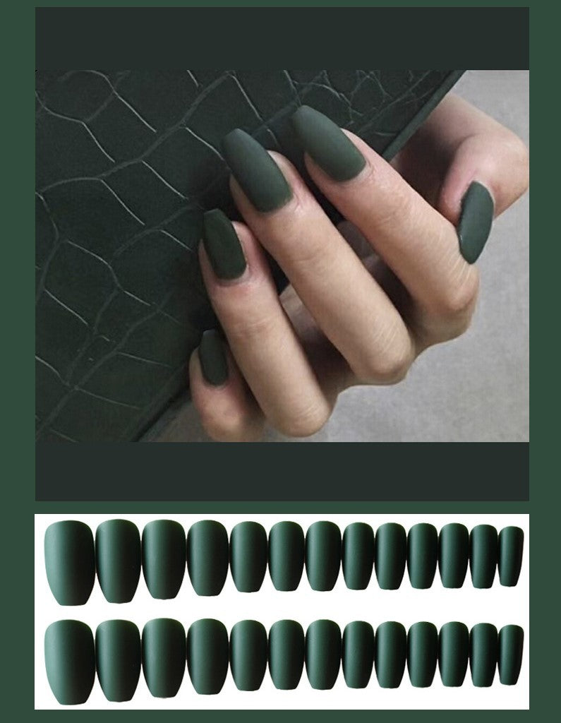 Uñas de ballet esmeriladas