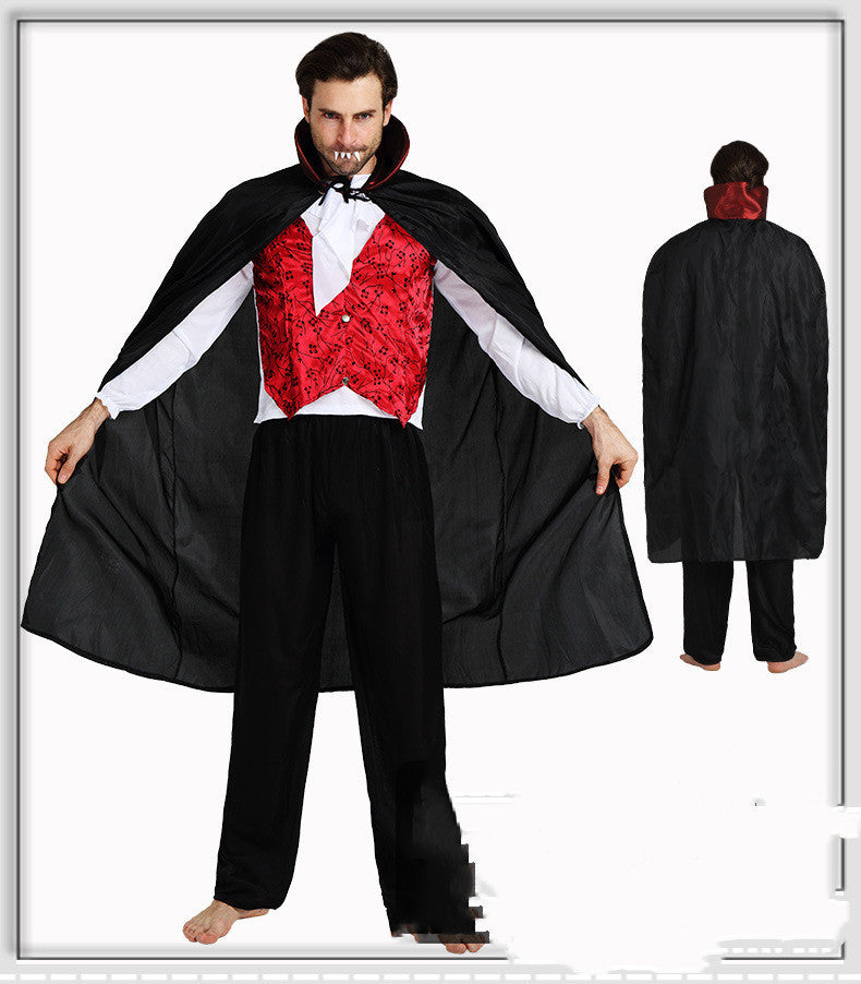 Costume de spectacle de vampires d'Halloween