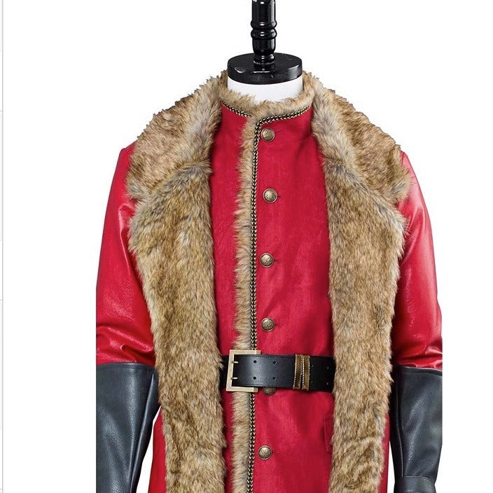 Costume de performance du Père Noël de l'équipe d'urgence