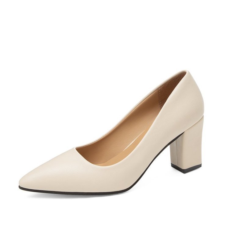 Tacones altos femeninos versátiles de moda