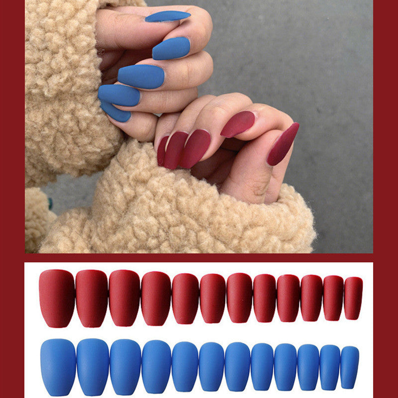 Uñas de ballet esmeriladas