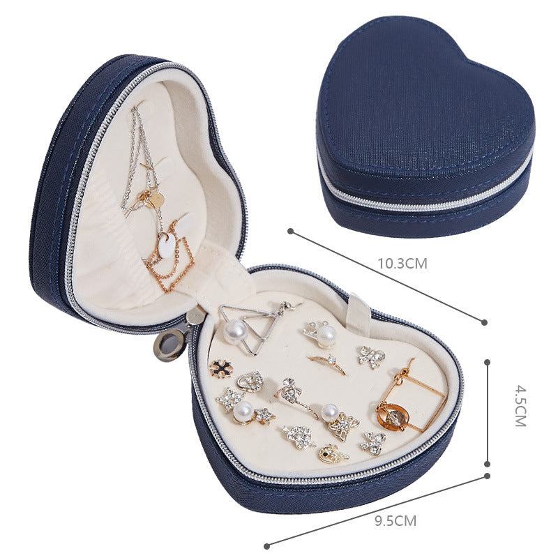 High-end Heart-shaped Jewelry Storage Box