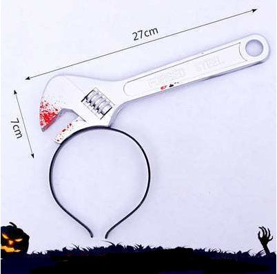 Bandeau d'Halloween avec objet délicat