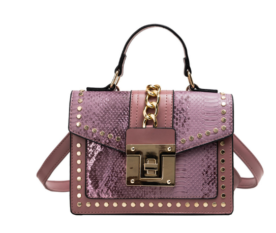 Bolsos de hombro de mujer de cocodrilo de moda