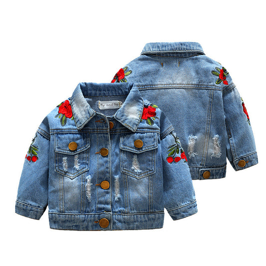 Veste en jean pour fille