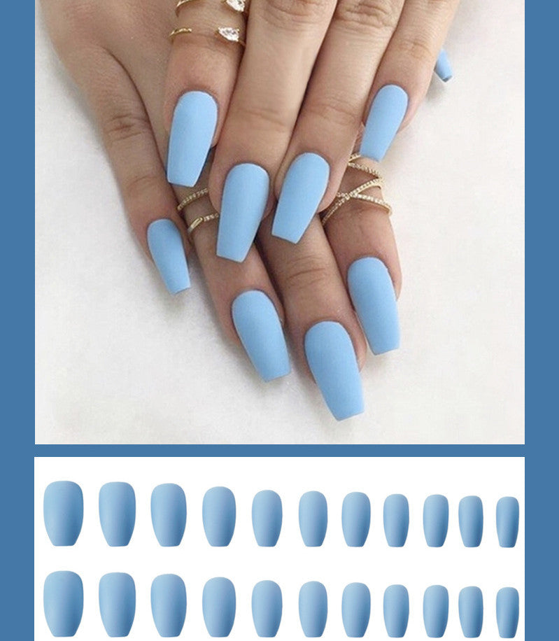 Uñas de ballet esmeriladas