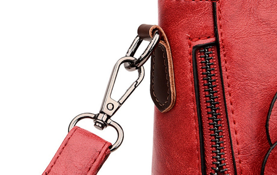 Elegant Real Leather Handbag