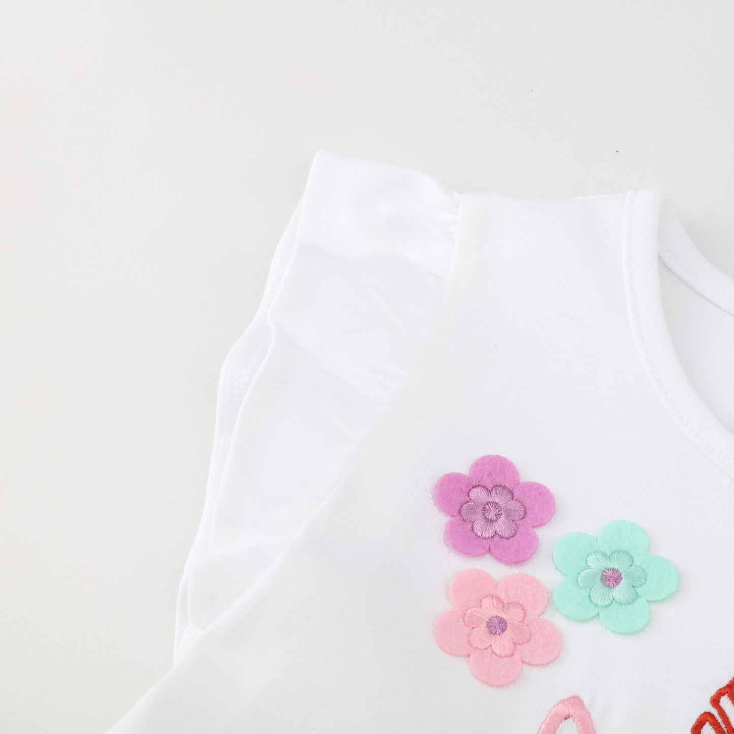 Robe imprimée simple et décontractée pour fille