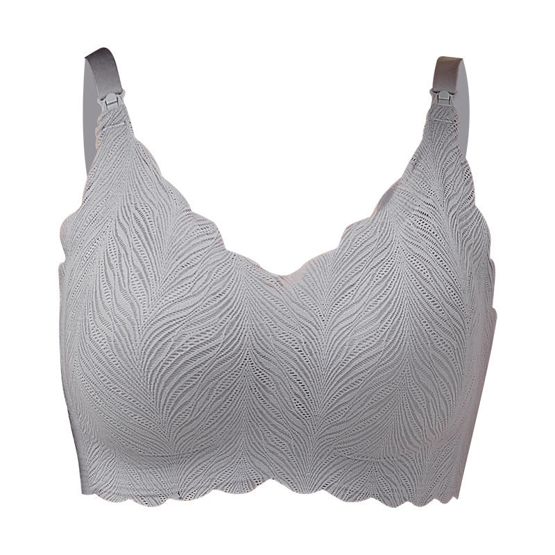 Soutien-gorge d'allaitement push-up en dentelle pour femme