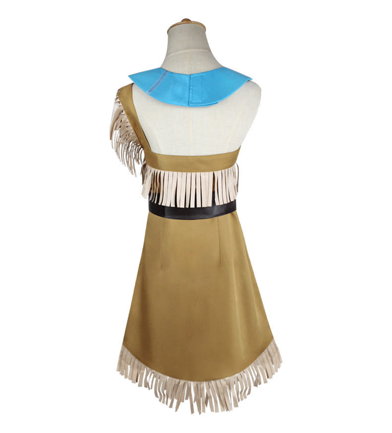 Jupe de cosplay de la princesse indienne Pocahontas