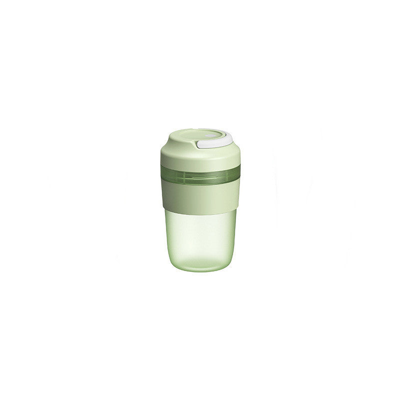 Licuadora portátil recargable con 4 cuchillas para batidos y licuados, 400 ml, taza exprimidora para frutas frescas