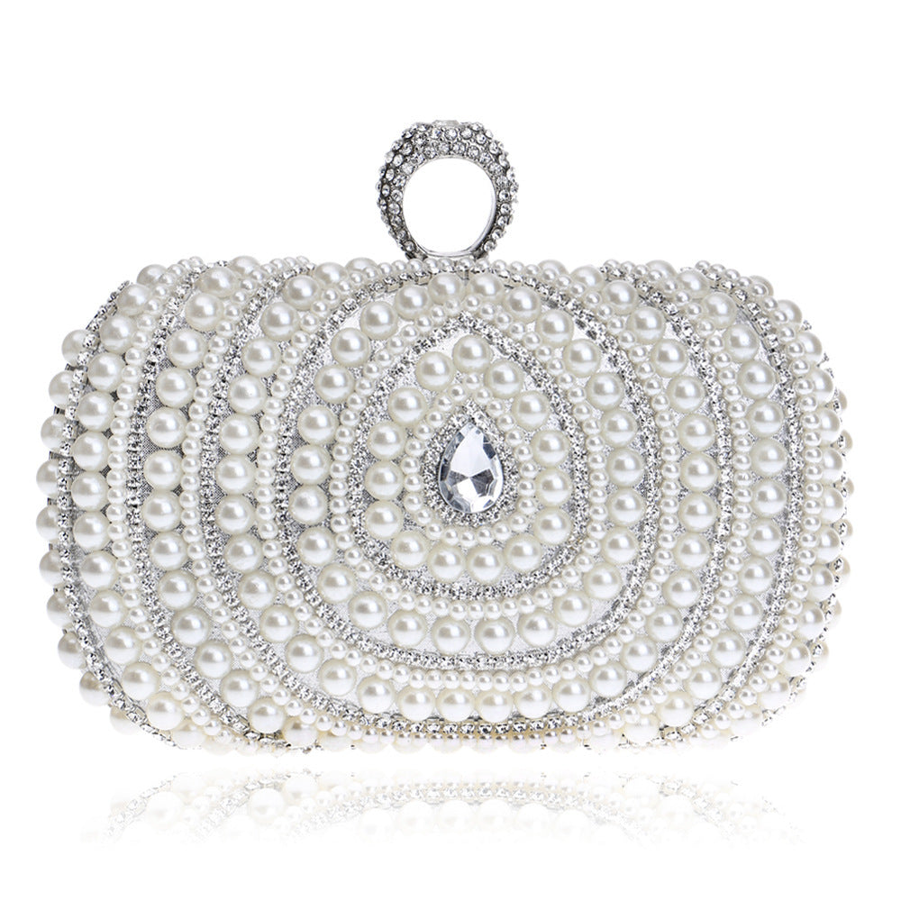 Pochette de banquet en perles