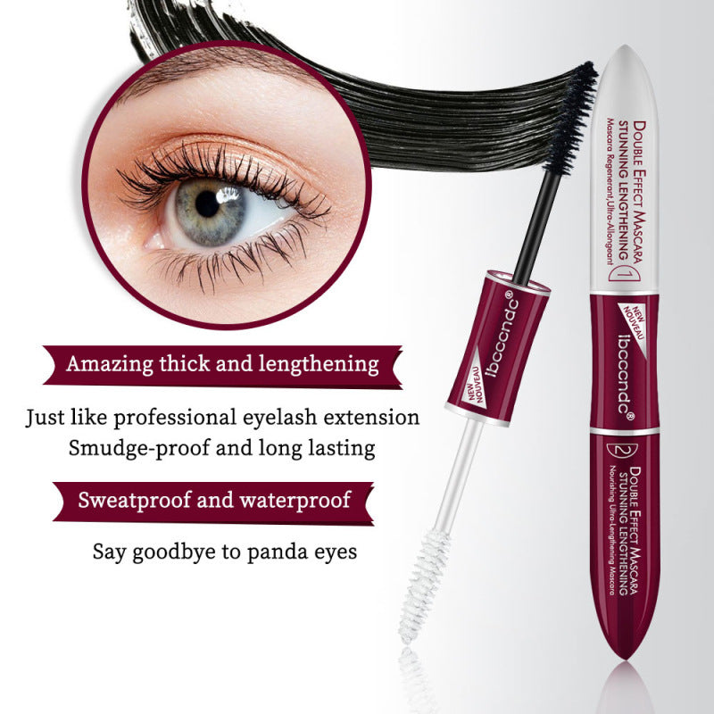 Mascara à deux têtes