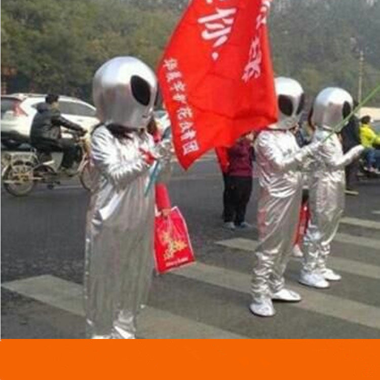 Costume de spectacle extraterrestre