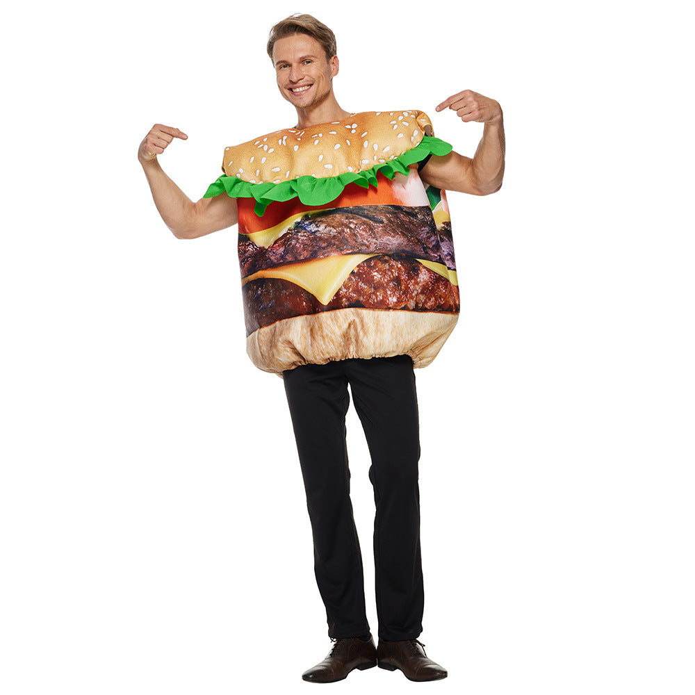 Costume de performance de fête en éponge synthétique pour Halloween