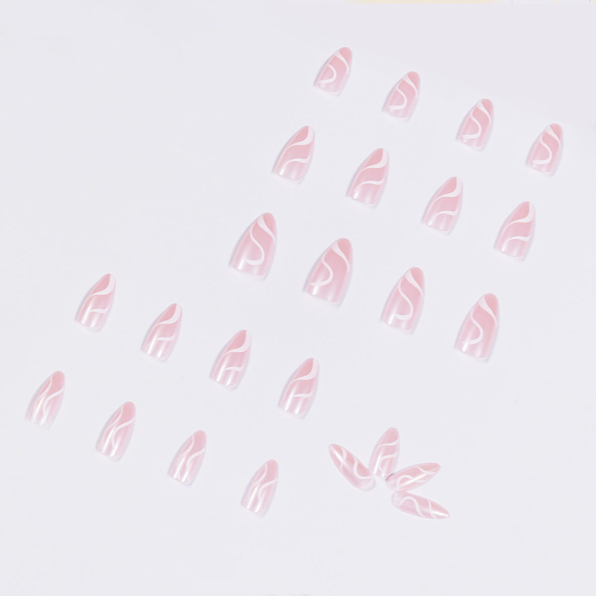 Manicura francesa sencilla
