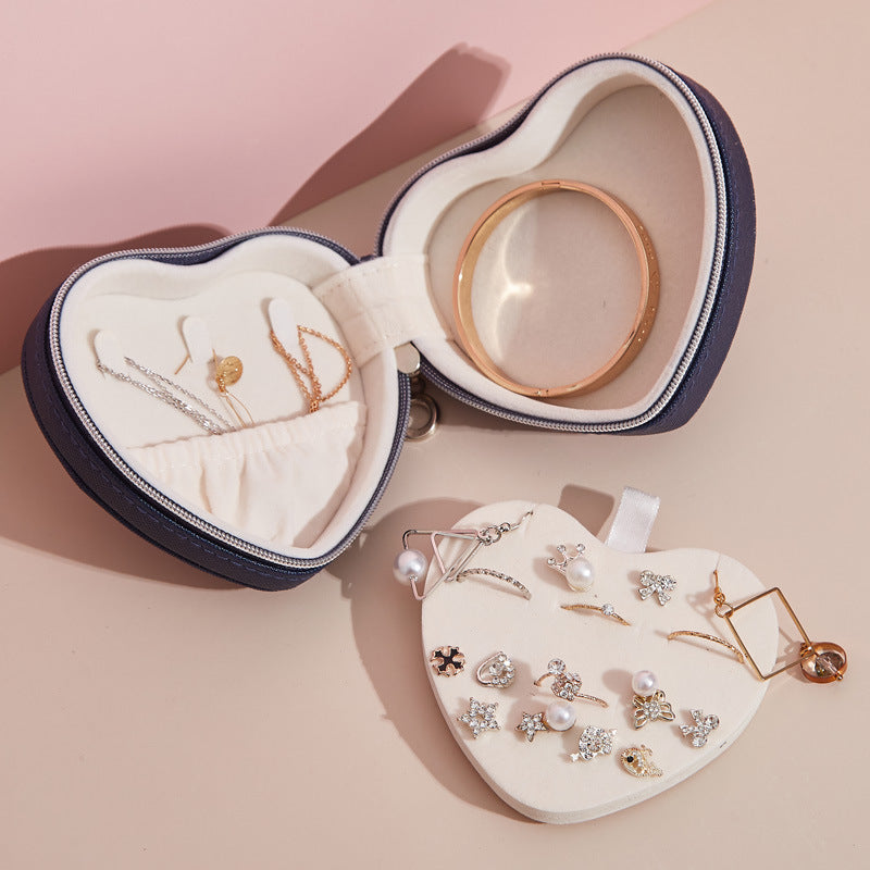 High-end Heart-shaped Jewelry Storage Box