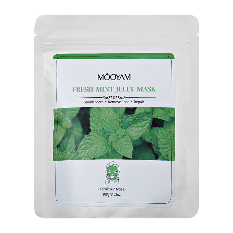 Masque en poudre de cristal de gelée hydratant et réparateur