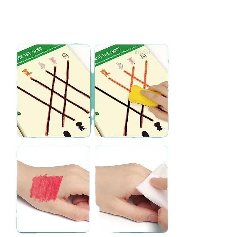 Nouvelle éducation au dessin Montessori pour enfants : traçage magique