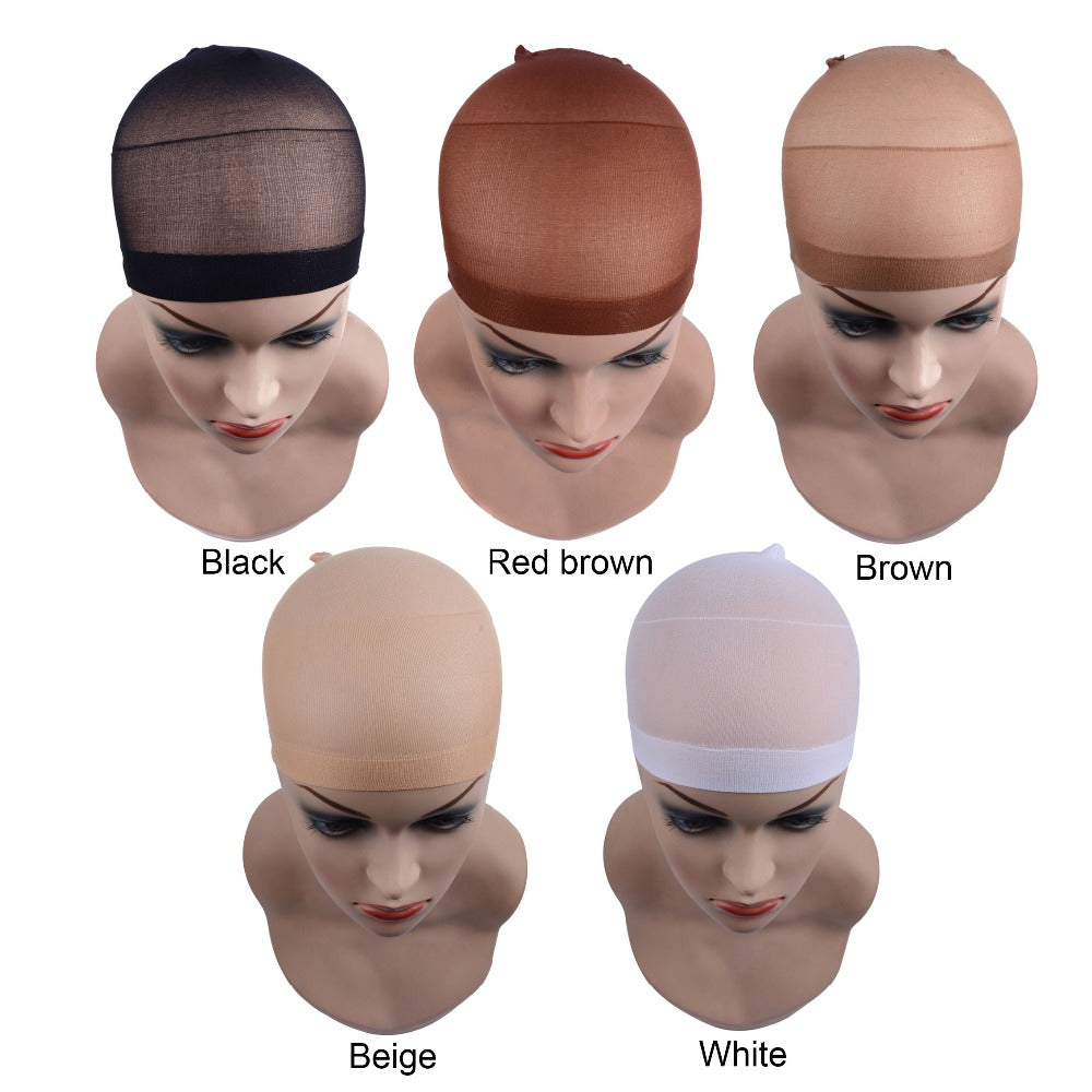 Perruque filet à cheveux spécial chapeau chaussettes chapeau 2 pièces