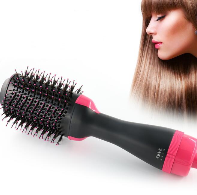 Peine secador de pelo peine multifuncional alisador rizador de pelo