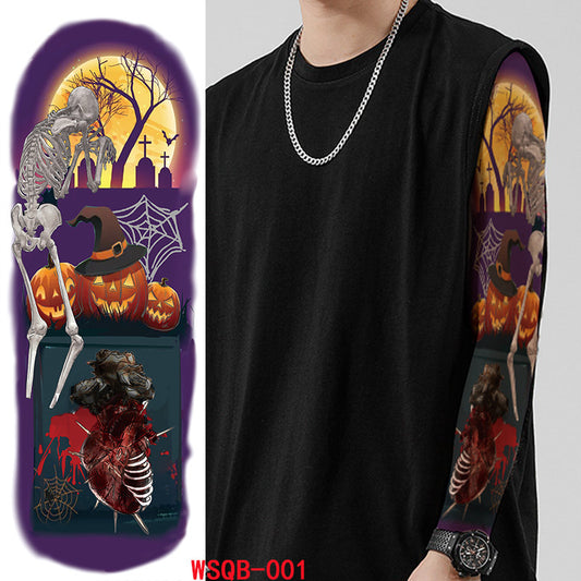 Autocollants de tatouage d'Halloween