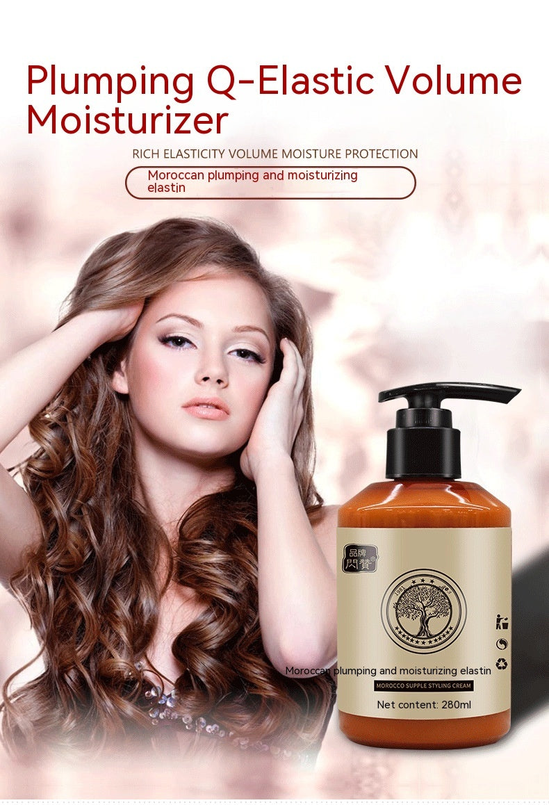 Après-shampoing gel coiffant hydratant à l'élastine du Maroc
