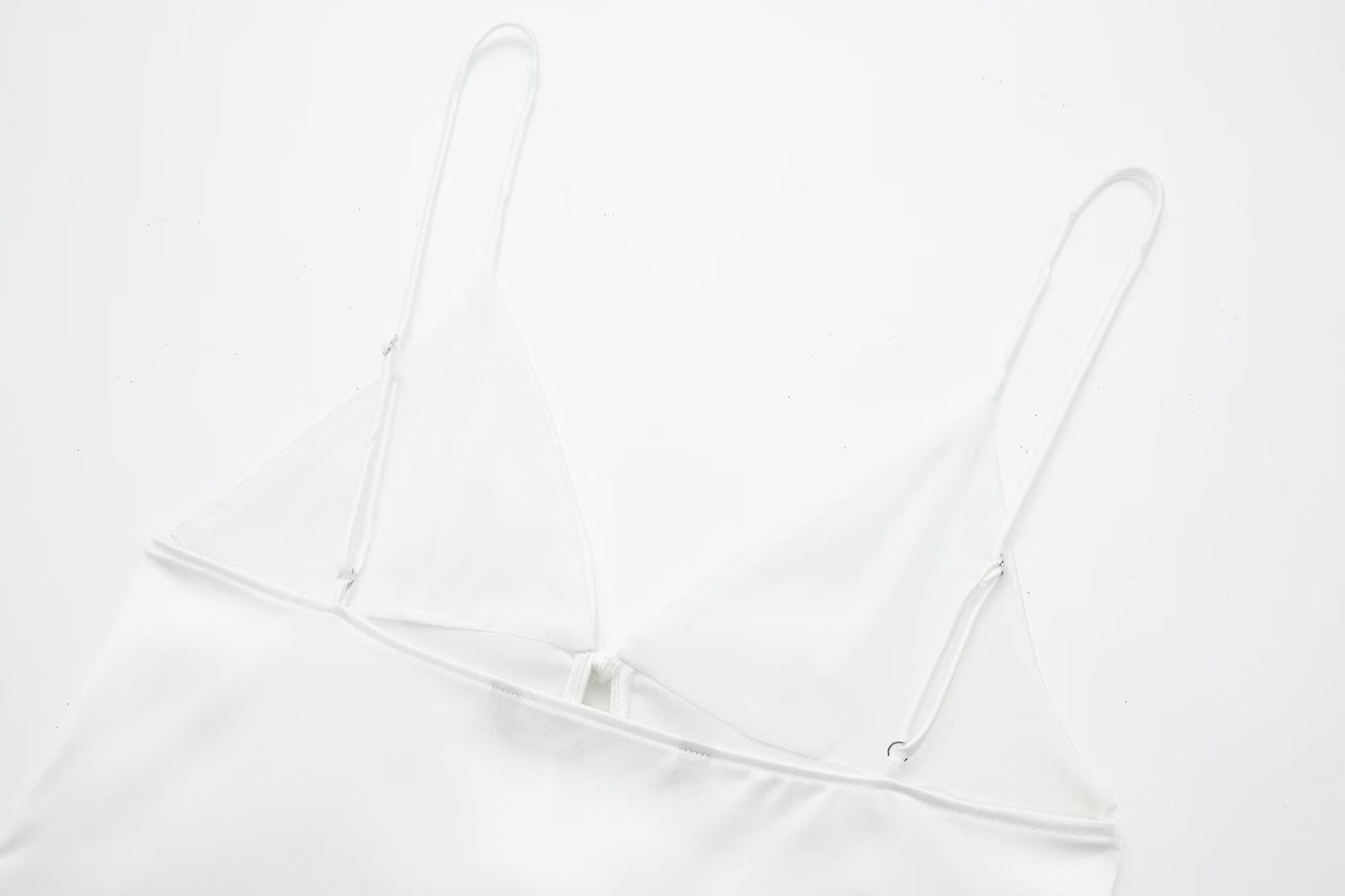 Caraco élégant en satin de soie texturé pour femme