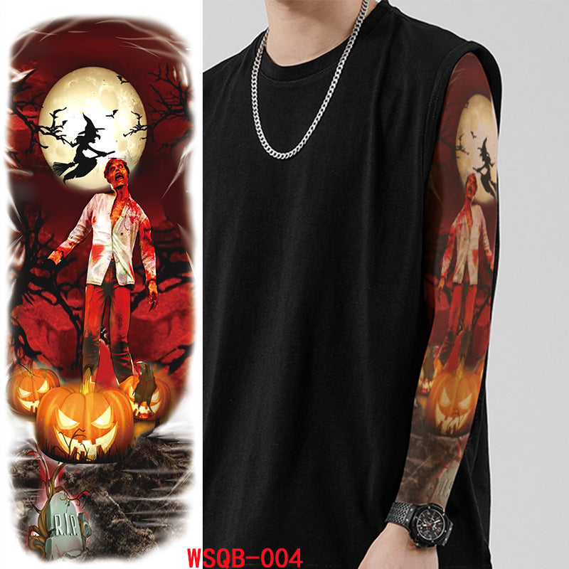 Autocollants de tatouage d'Halloween