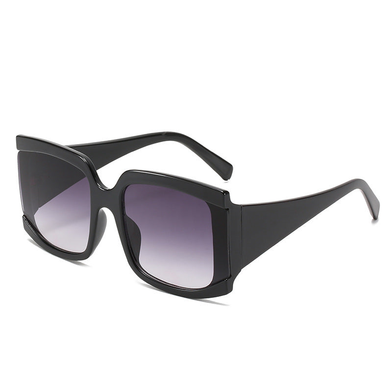 Gafas de sol cuadradas con montura grande Gafas de sol de tendencia de moda