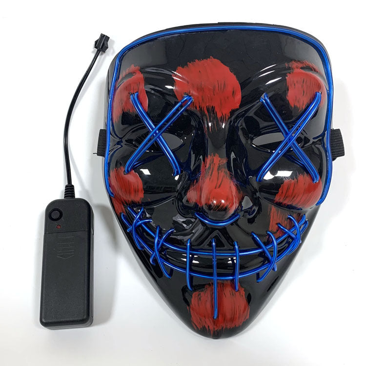 Masque lumineux LED d'Halloween