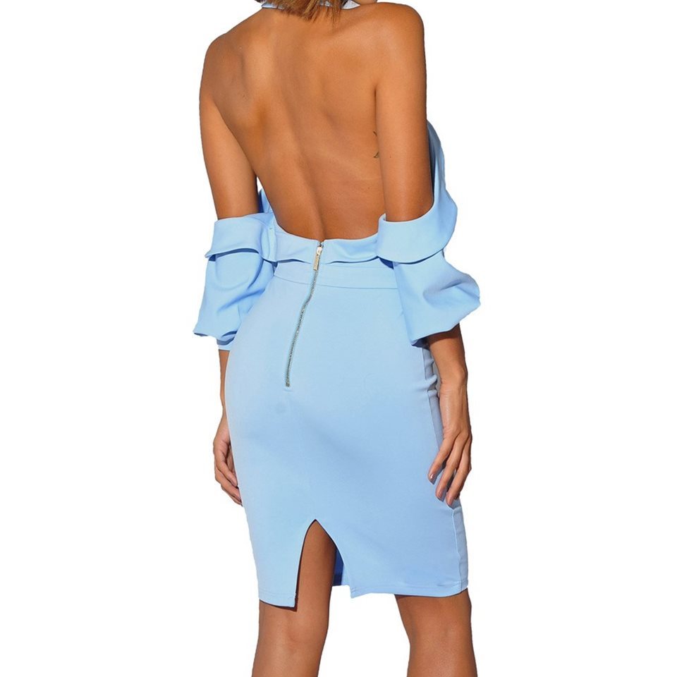 Robe dos nu