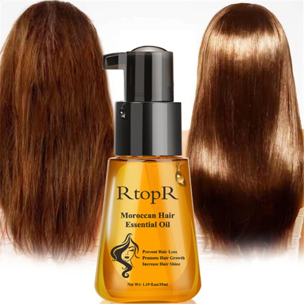 Aceite esencial para el cuidado del cabello marroquí