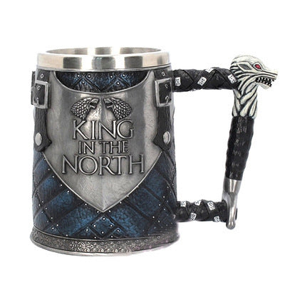 Whisky Canción de hielo y fuego Personalidad Vaso rojo