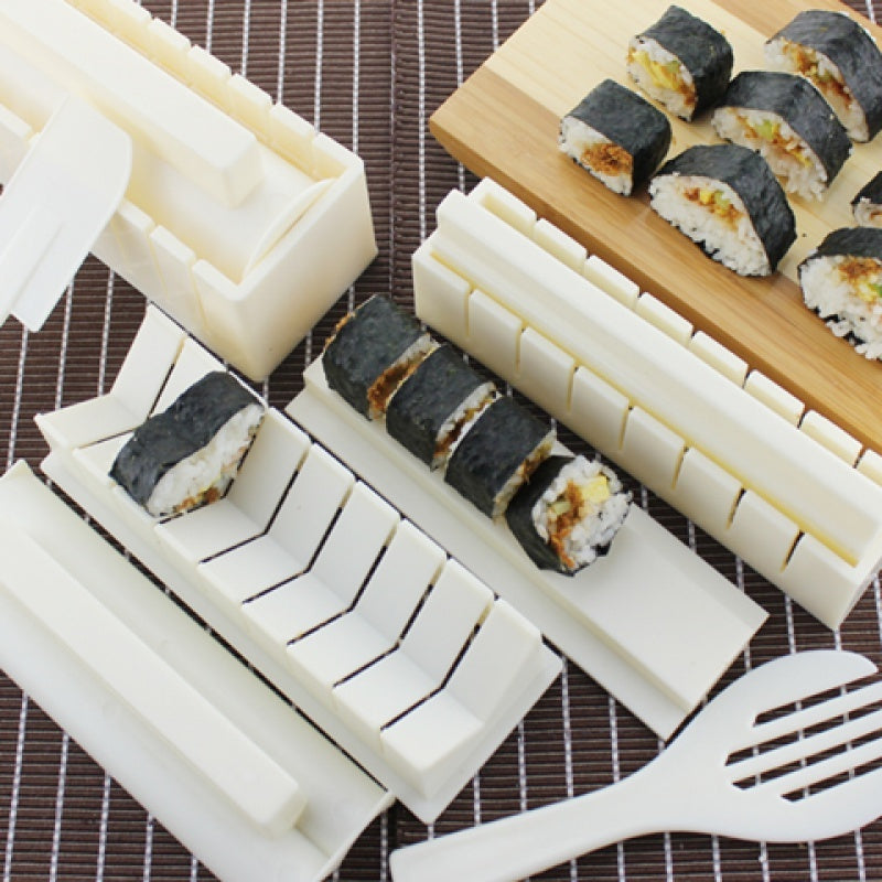 Molde para hacer Sushi con bolas de arroz, juego de herramientas para hacer Sushi de cocina, rollo de Sushi