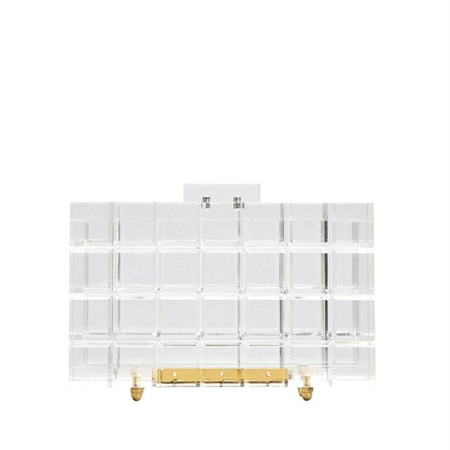 Acrylic transparent Clutch Bag