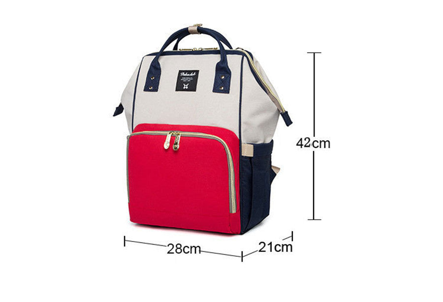 Bolsa de momia multifunción de gran capacidad, paquete materno-infantil, bolso para mujeres embarazadas, mochila para madres