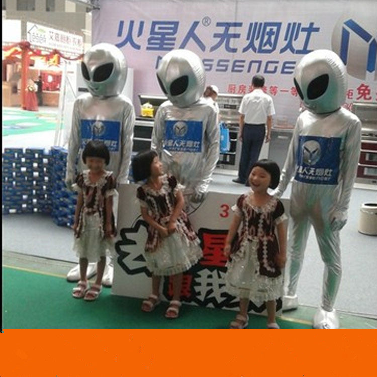 Costume de spectacle extraterrestre