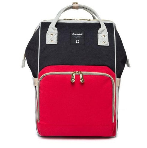 Bolsa de momia multifunción de gran capacidad, paquete materno-infantil, bolso para mujeres embarazadas, mochila para madres