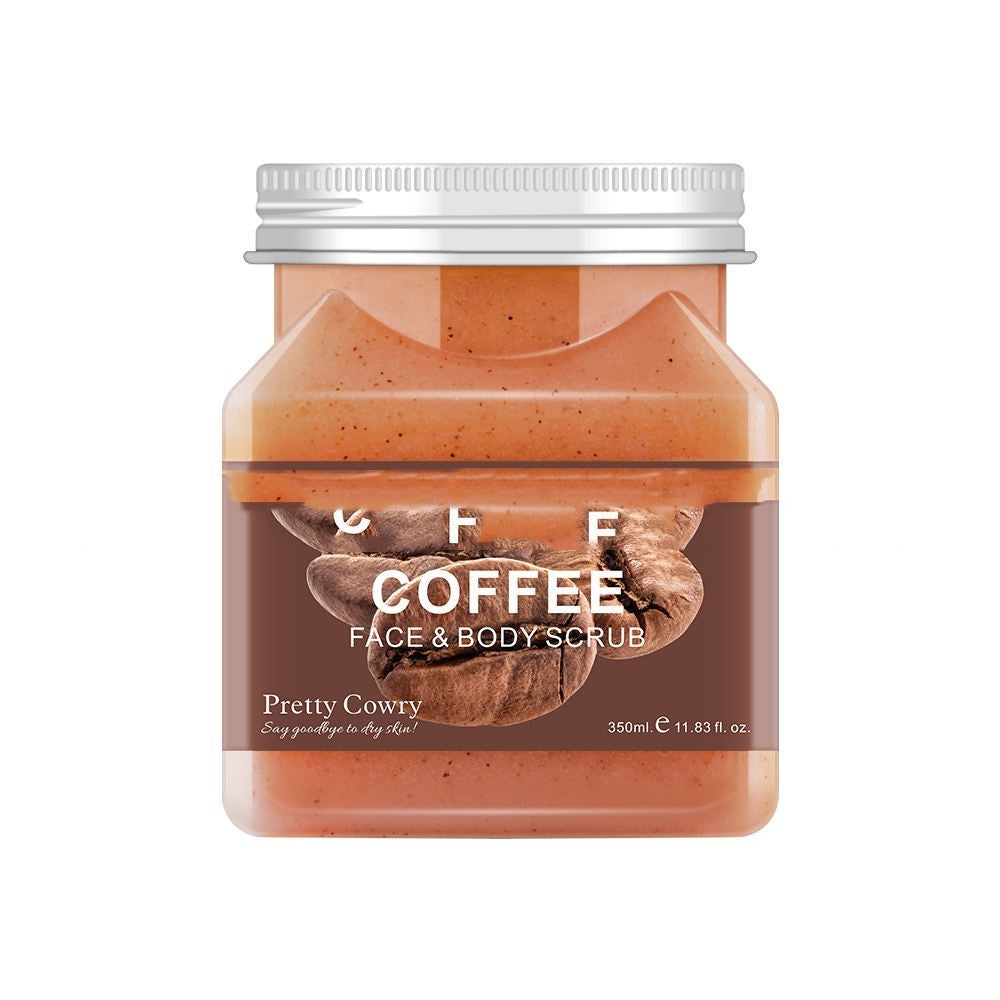Crema exfoliante corporal con sal de baño con fragancia de frutas
